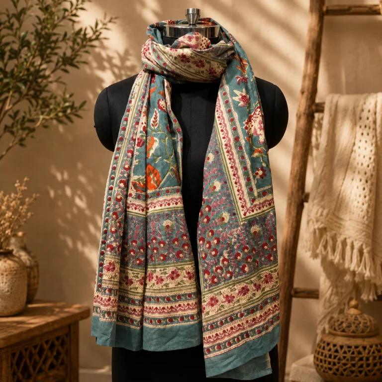 Cotton Printed Scarfs in Jaipur